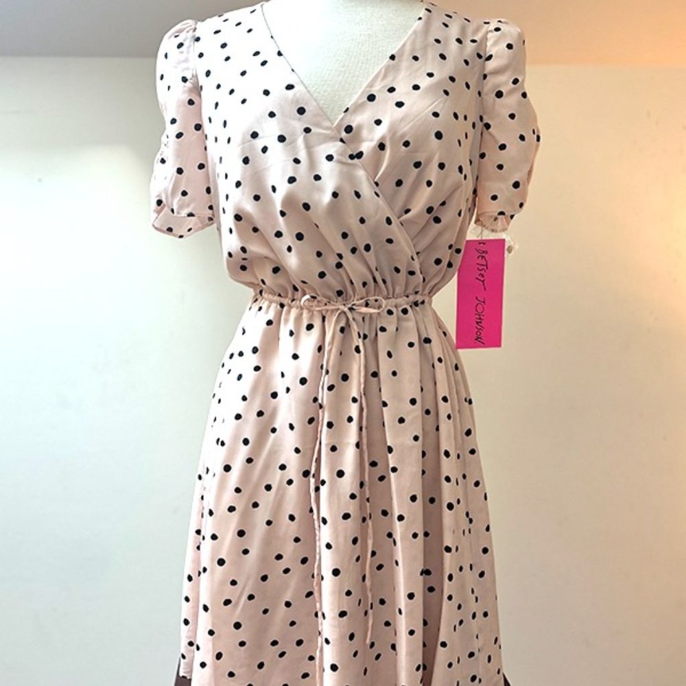 Betsey Johnson Polka Dot Mini Dress